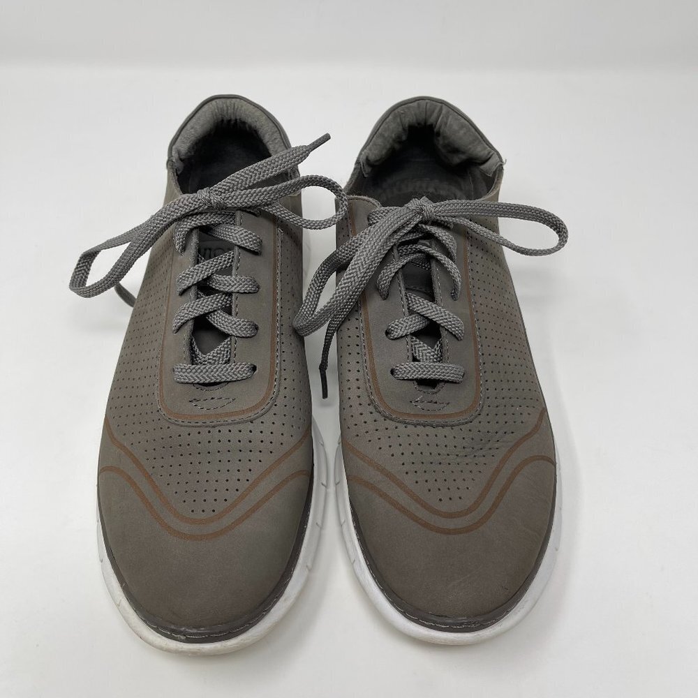 Vionic Riley sneakers tennis shoes perforated breathable arch‎ support 8.5 taupe